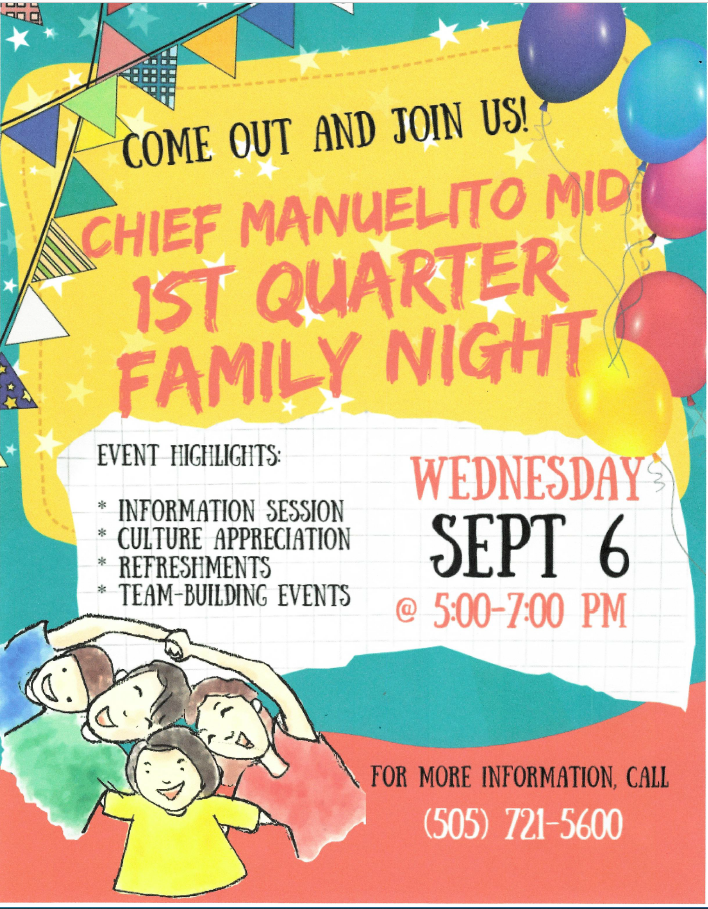 Family Night sept 6