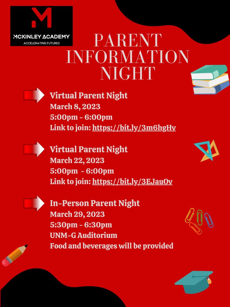 MA Parent Information Night 1