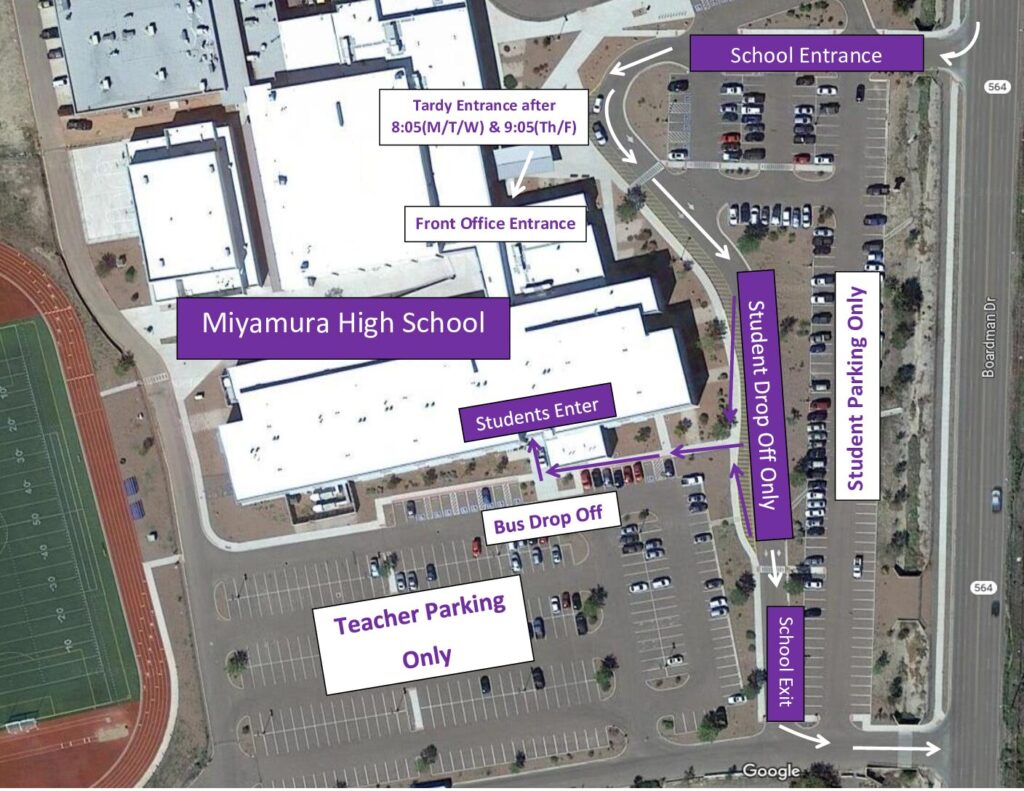New MHS Picture Map